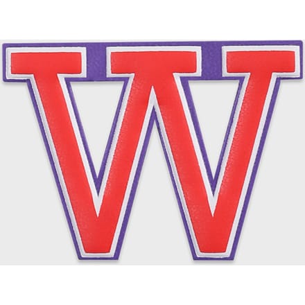 W Letter Sticker