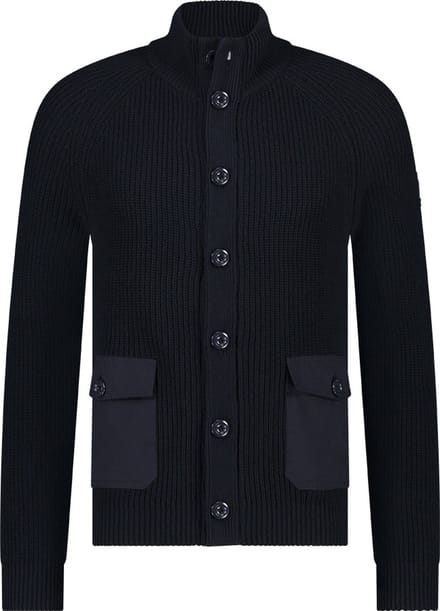 Blue Industry vest donkerblauw