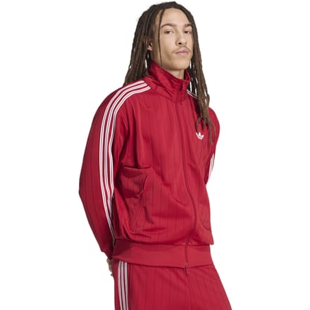 Adidas Firebird Trainingspakken Heren - Rood - Maat XL - Poly Mesh