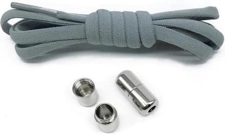 Jumada - Elastische Veters - Veters - Schoenen - Nylon - Grijs
