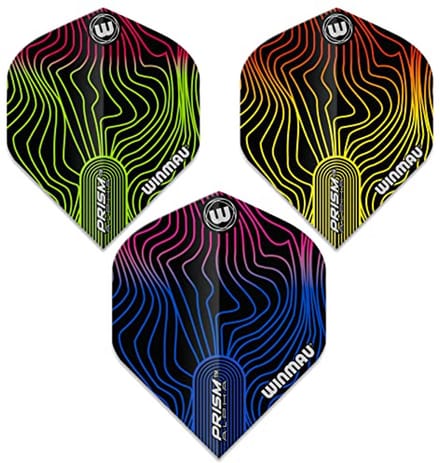 Prism Bright Alpha Solar Dart Flight Set - 9 vluchten