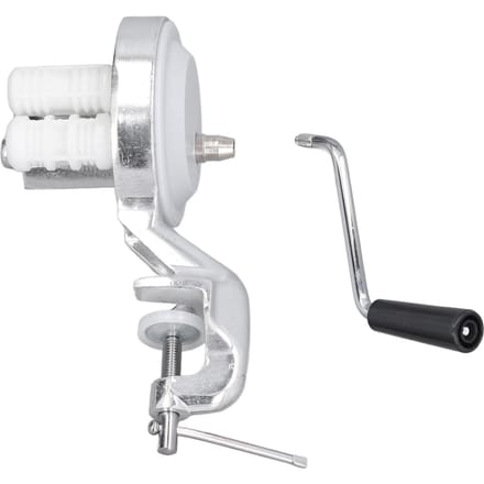 Handmatige Macaroni Maker Aluminiumlegering Zilver Draagbaar Handmatig Aangedreven Noedelpersmachine voor white