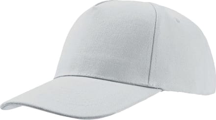 Atlantis Liberty Five Heavy Brush Cotton 5 Panel Cap (Wit)