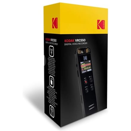 Kodak Vrc550 Dictafoon Transparant One Size / EU Plug 220V