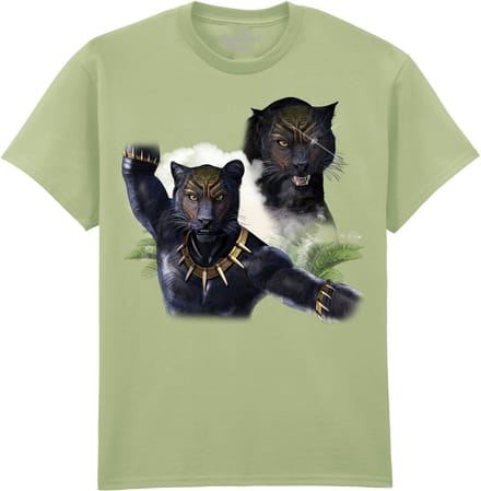 Panter Black Panther Tribute The Coloured House T-shirt S