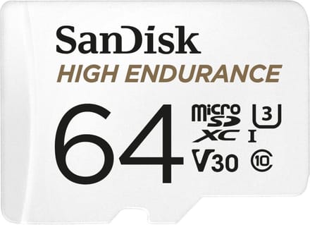 SANDISK High Endurance microSD/SD - 100MB/s - 64GB