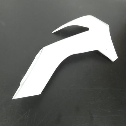 Écope droite Générique pour Pit bike Apollo Blanc 0410600202436 Neuf