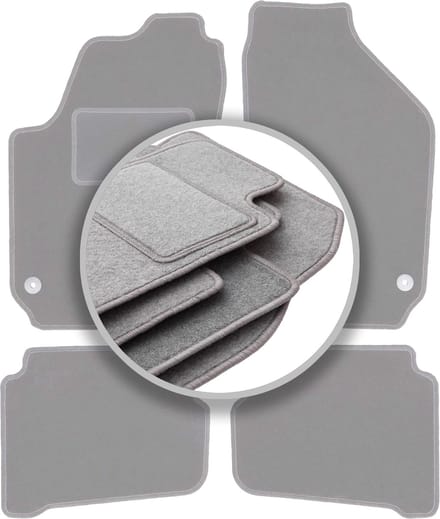 Grijze automatten voor: Seat Ibiza III 6L hatchback (2002-2008)