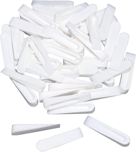 Tegelwiggen Set - Nivelleerhulpmiddel - Tegels Egaliseren - Herbruikbaar Plastic - 35 mm - Transparant