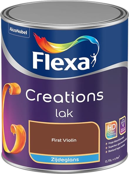 Flexa - Creations Lak Zijdeglans - First Violin - Mengverf - 750 Ml