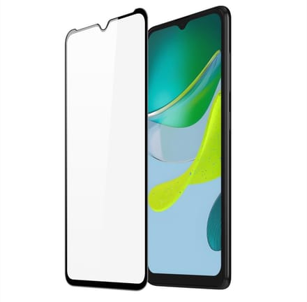 Dux Ducis Screen Protector - Geschikt voor Motorola Moto E13 Screen Protector - Dux Ducis Full-Cover Tempered Glass - Zwart