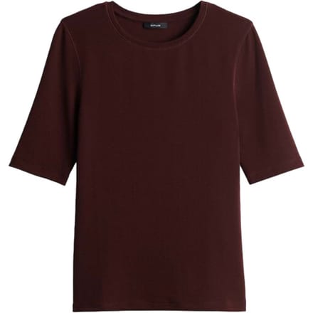 Slim Fit t-shirt met wol model 'Sorela'