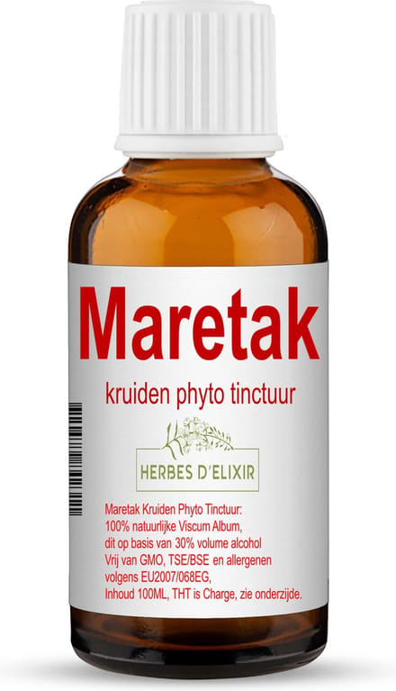 Herbes D'elixir Maretak Tinctuur – 100 ml – 1 Fles – Natuurlijke Ondersteuning