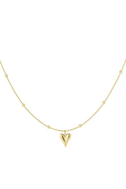 Yehwang - All for Love Ball Chain Ketting - goudkleurig