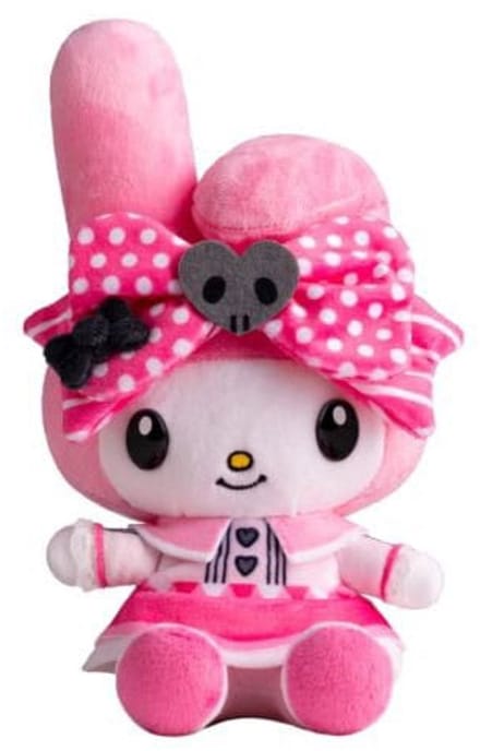 Sanrio Plush Figure My Melody Pink Black Party Anniversary Edition M 17 cm