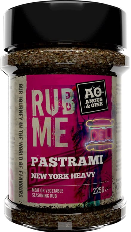 Angus&Oink (Rub Me) New York Heavy Pastrami BBQ Rub 200 gram