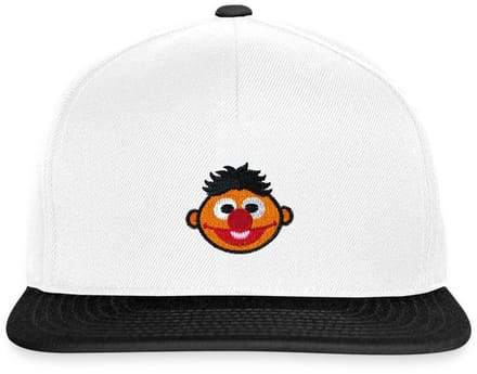 Sesame Street Ernie Borduurwerk Snapback cap