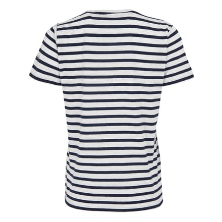 Regatta Dames/Dames Bayletta Gestreept T-shirt (Wit/Zwaar)