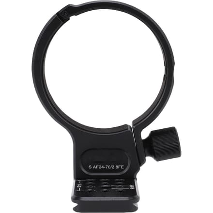 Statiefmontagering Geschikt voor Samyang AF24 70mm F2.8 Lens Aluminiumlegering Ondersteuningskraag 69mm Snelkoppelingsplaat black
