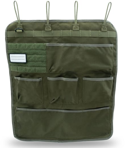 OFFLANDER - Universele Auto Organizer - Groen - Nylon - PALS Systeem
