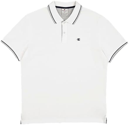 Champion Korte Mouw Poloshirt Wit 2XL Man