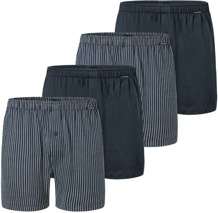 Schiesser Heren boxershort 4 pack Singel-Jersey