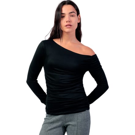 Blouse Admas Asymmetrische top met lange mouwen Frunces