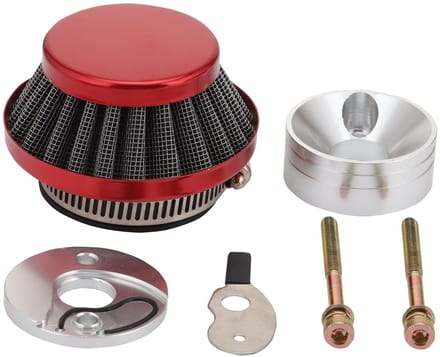 Dailygoods - Luchtfilter Adapter voor 2 Takt Gas Scooter 44mm