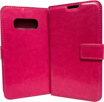 Portemonnee Book Case Hoesje Geschikt voor: Samsung Galaxy S10E - rood