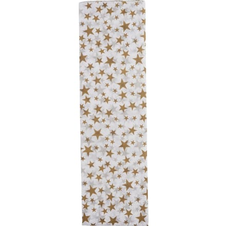 Zijdepapier "Sterren", 4 vellen - Goud