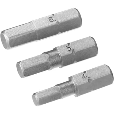 Stanley Schroefbitset - Zeskant H4/h5/h6 - 25mm - 3-delig