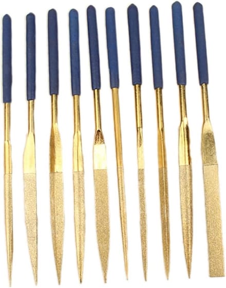ARTIBETTER 10 Wood Grater Needle Files With Diamond Coating