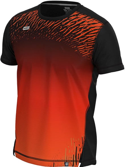 42k Running Pangea T-shirt Met Korte Mouwen Oranje M