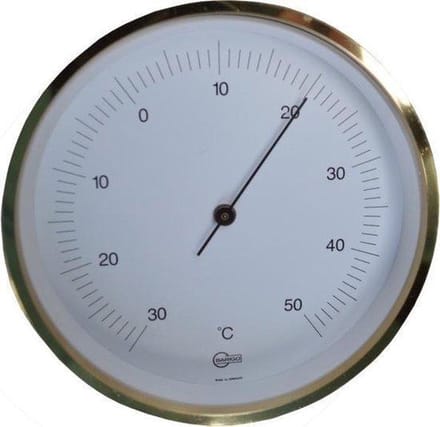 Barigo 816 thermometer - messing -   Ø 8,5 cm