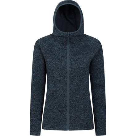 Mountain Warehouse Dames/dames Nevis Full Zip Hoodie (Donkerblauw)