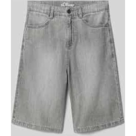 slim fit bermuda's van puur katoen