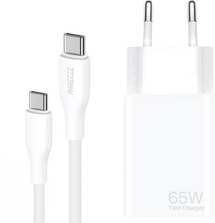 USB C Lader + USB C Oplaadkabel - 1 meter - GaN - Snellader - USB oplader set - Universeel