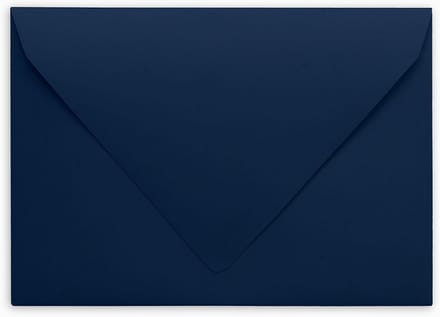 Luxe A6 Enveloppen Navy Blauw Zelfklevend voor Uitnodigingen