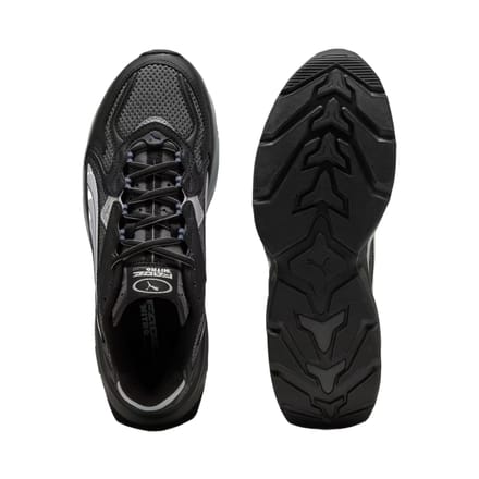 Puma Fade Sneakers Heren - Zwart - Maat 42 - Mesh/Synthetisch