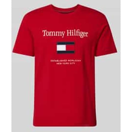 Regular fit T-shirt van puur katoen