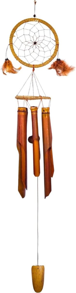 ZMR® Windgong Bamboe - Windgong Buiten - Windorgel - Bruin - 110cm x 16cm x 1cm