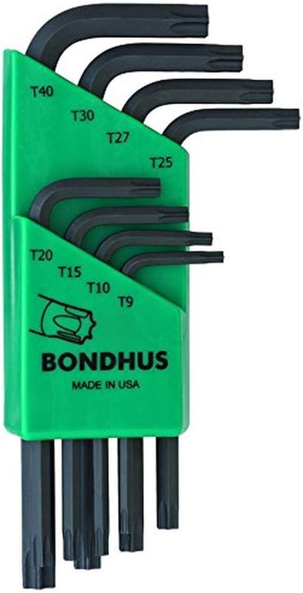 8-delige Torx Sleutelset T9-T40 met ProGuard Afwerking