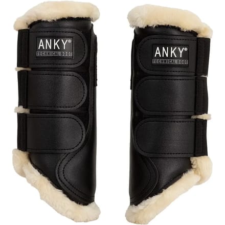 Anky Beenbeschermers Anky Active Gel Impact Atb22001 Zwart