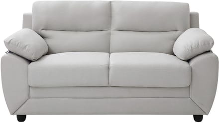 Vente-unique Tweezitsbank van beige stof MANOA