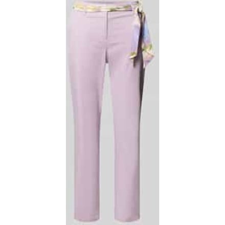 Slim fit chino met viscose