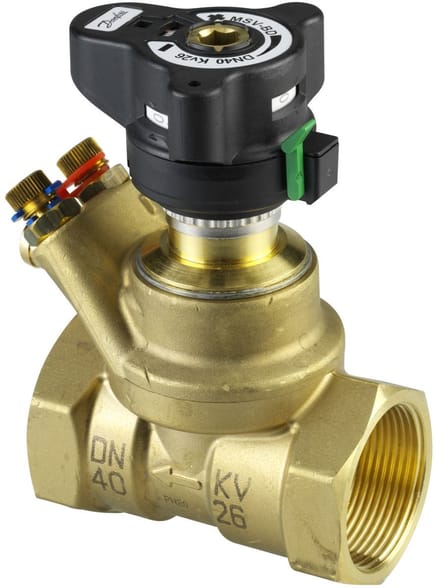 Danfoss Strangregulerings-u,Meetvent,MSV-BD Leno MSV-BD 40, Rp 1 1/2, 003Z4005