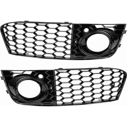 Mistlampafdekking Lampframe Gaasrooster Geschikt voor     B8 2009-2011 (Elektroplateren)