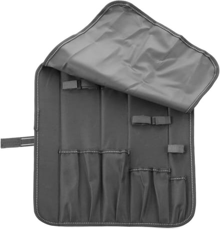 HENDI Messen draagtas – koffermodel – elastische bevestiging – duurzaam plastic – 450x70x x(H)110mm