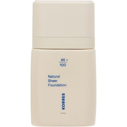 Korres Foundation Natural Sheer Dames 30 ml
