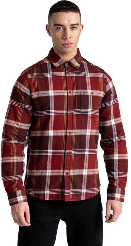 Craghoppers Thornhill Overhemd Met Lange Mouwen Rood XL Man